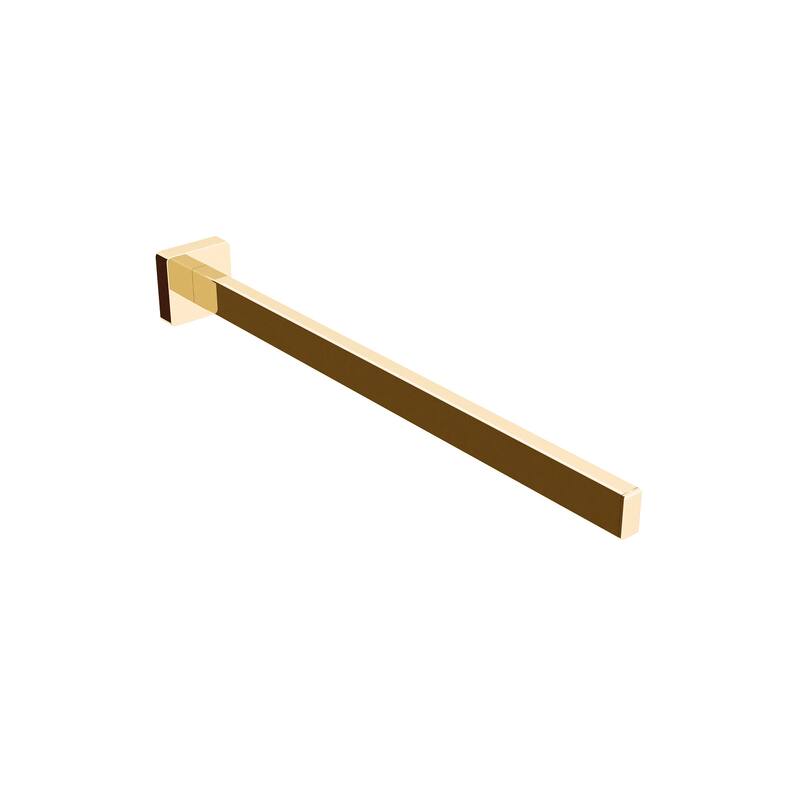 WS Bath Collections Dado 12-5/8" Towel Bar - Polished Gold