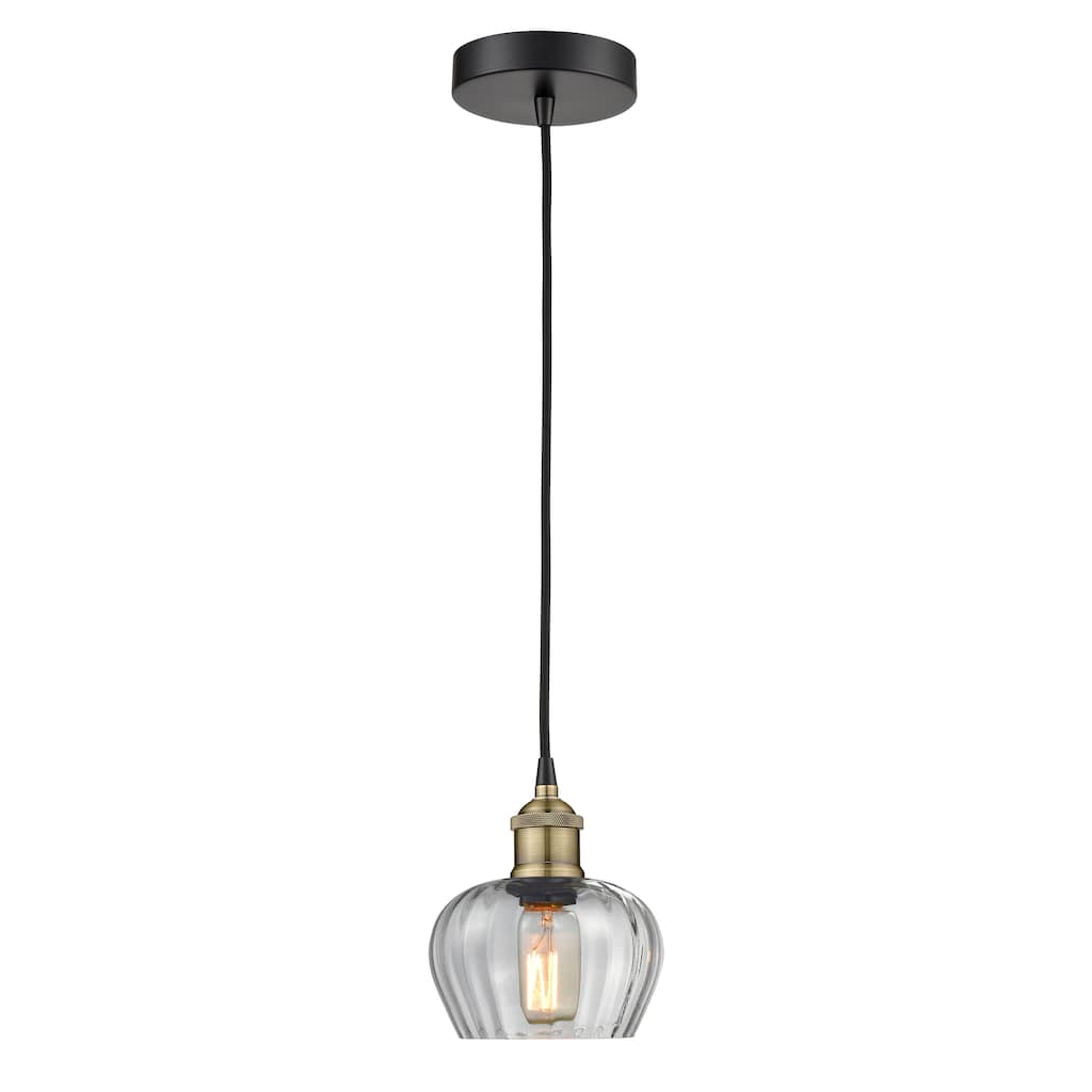 Innovations Lighting Fenton - 1 Light 7" Cord Hung Mini Pendant