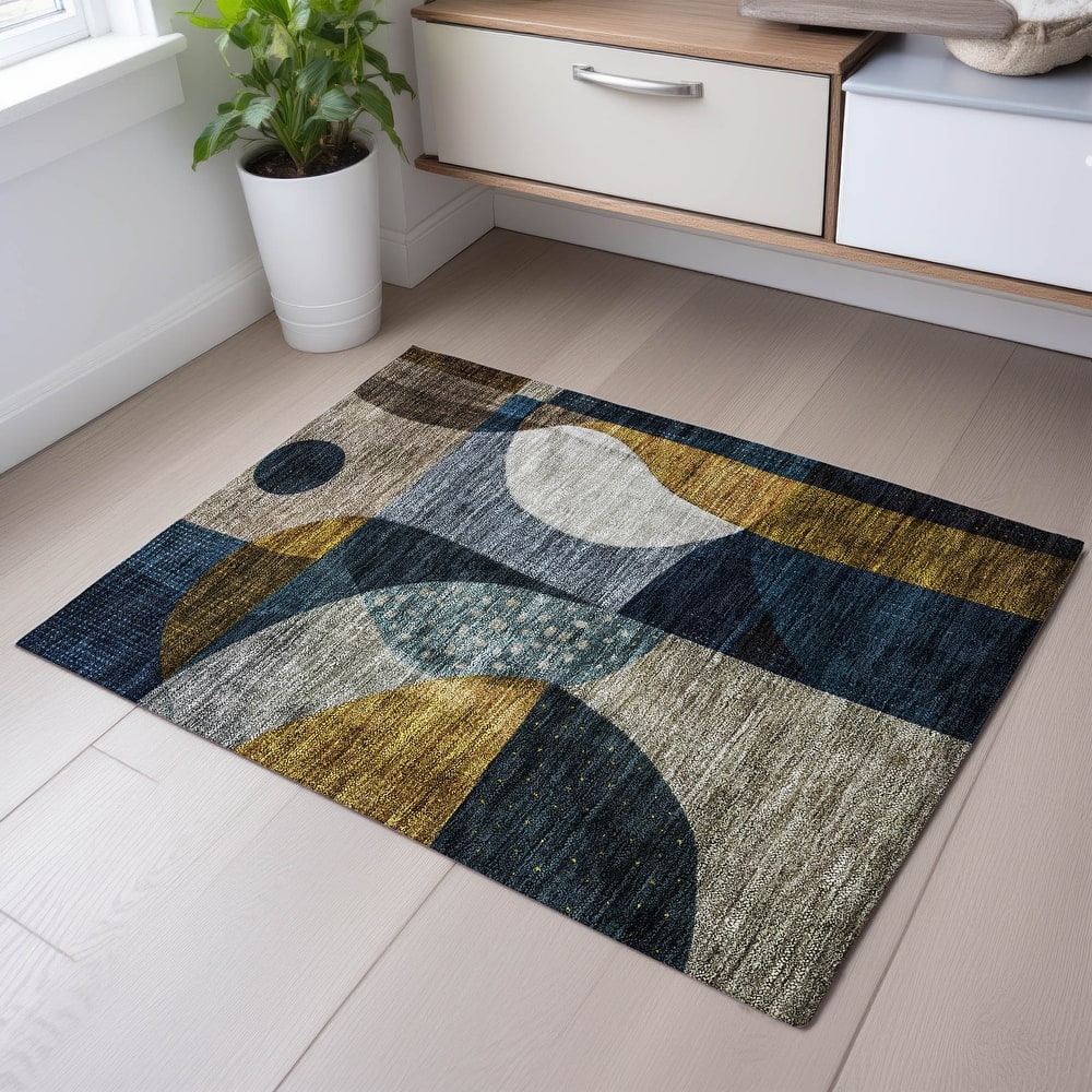 Premium Washable Super Soft Contemporary Mayfield Rug