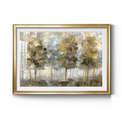 Linen Trees Premium Framed Print - Ready to Hang
