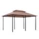 preview thumbnail 7 of 7, Outsunny 2-tier Steel Garden Gazebo with Vented Soft Top Canopy