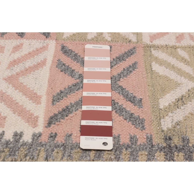 Ankara FW Pink Kilim 5'2" x 7'8" - 5'2 x 7'8