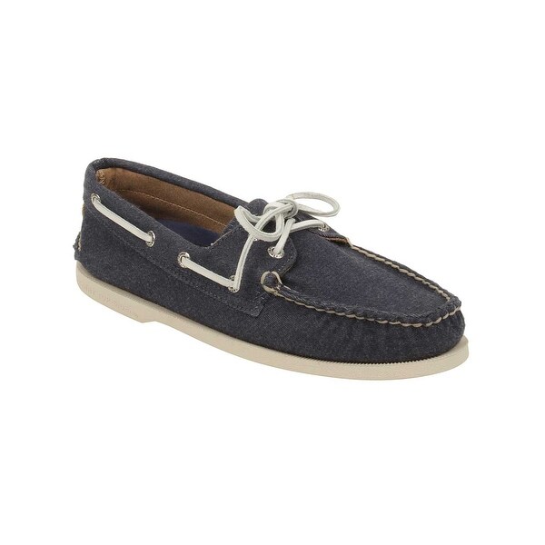 navy sperry shoes
