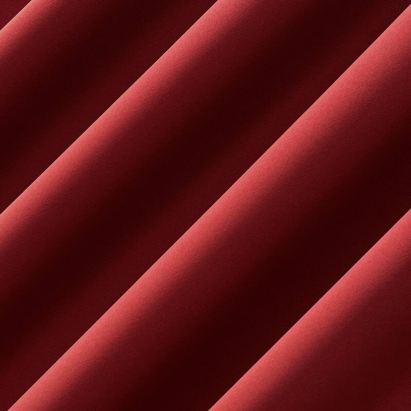 Sun Zero Saxon Energy Saving Blackout Grommet Curtain Panel, Single Panel