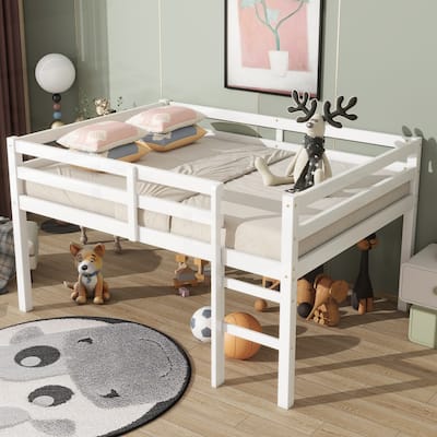 Premium Full Loft Bed with Versatile Features for Comfortable Sleep