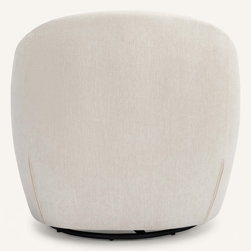 360° Swivel Chenille Upholstered Barrel Accent Chair Armchair - 30.3"W x 28.7"D x 29.5"H