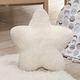 preview thumbnail 5 of 3, Lambs & Ivy Star Pillow Plush - Ultra Soft Creamy White