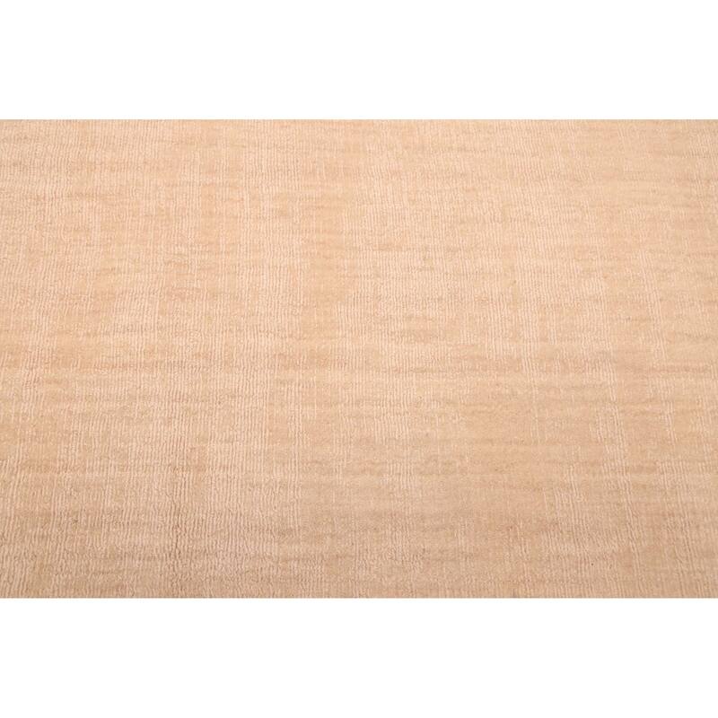 ECARPETGALLERY Hand Loomed Kashkuli Gabbeh Ivory Wool Rug - 7'11 x 11'3