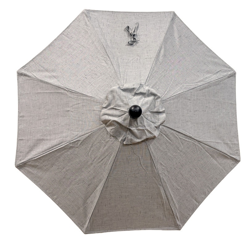 gray sunbrella patio umbrella Tilt to offer even longer color retention rating than competing material sources Grand patio 10X10 FT Sunbrella