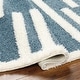 preview thumbnail 9 of 9, Livabliss Rodos Modern Stripe Plush Area Rug