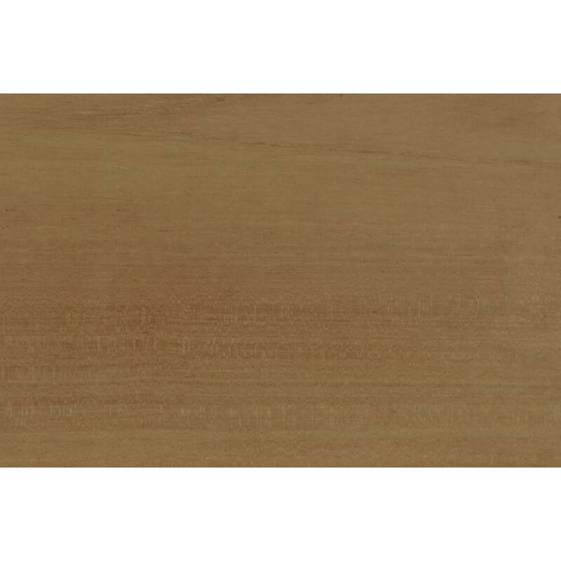 NADAAL STUDIOS Sorelle Outdoor Lounge Chair, Adjustable Backrest, Solid Teak Frame, Brown Olefin Fabric