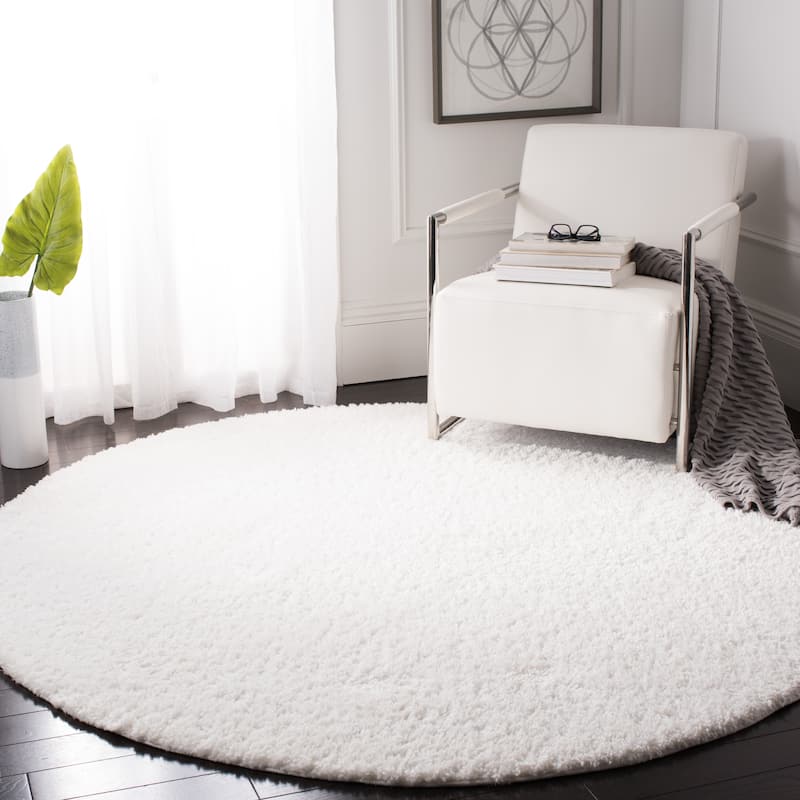 SAFAVIEH August Shag Solid 1.2-inch Thick Area Rug