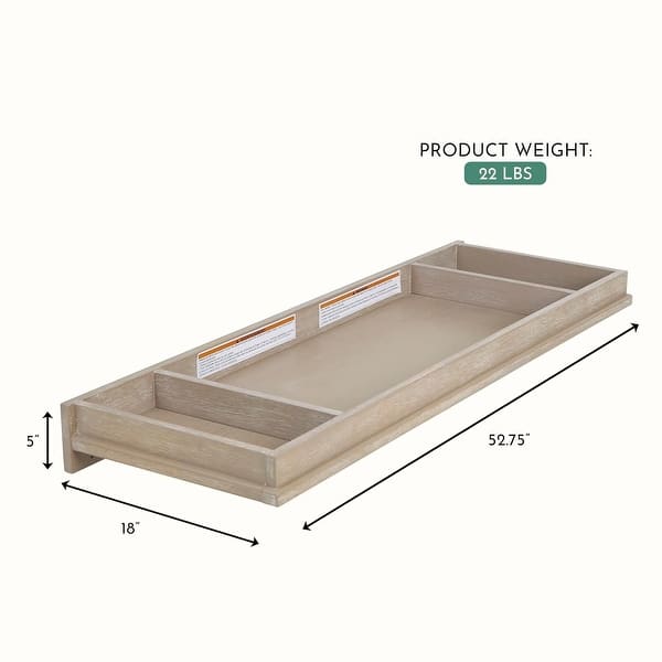 dimension image slide 1 of 2, Evolur Oakley Change Tray