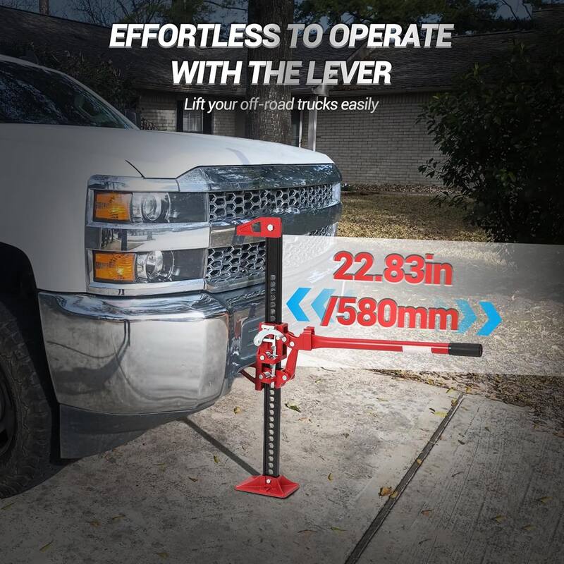 Utility Heavy-Duty Lift Farm Jack for Tractor Truck SUV Bumper Lift