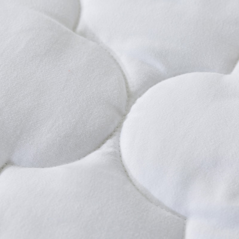 Royal Velvet Waterproof Stain Resistant and Antimicrobial Mattress Pad - White