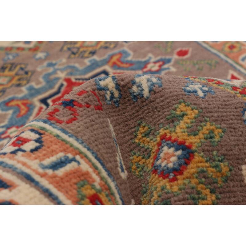 ECARPETGALLERY Hand-knotted Uzbek Ghazni Brown Wool Rug - 2'8 x 10'0