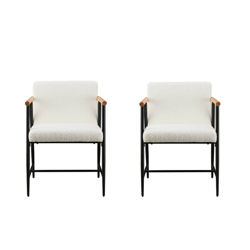 Elvryn Fabric Dining Chair (Set of 2) by Christopher Knight Home