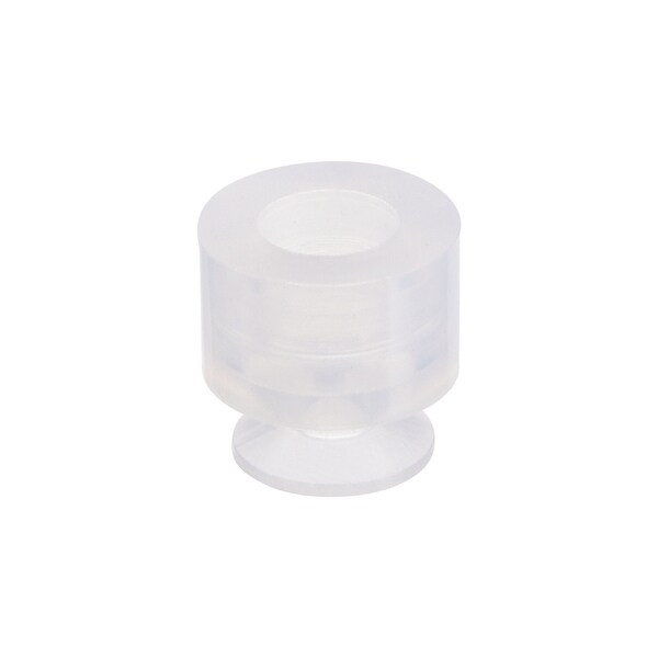 Bellows Suction Cup, 6mm Dia x M5 Joint Silicone Vacuum Pneumatic Suction Cup - M5 x 6mm