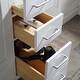 preview thumbnail 3 of 13, BATHLET 36 inch Carrara Marble Top White Bathroom Vanity Set