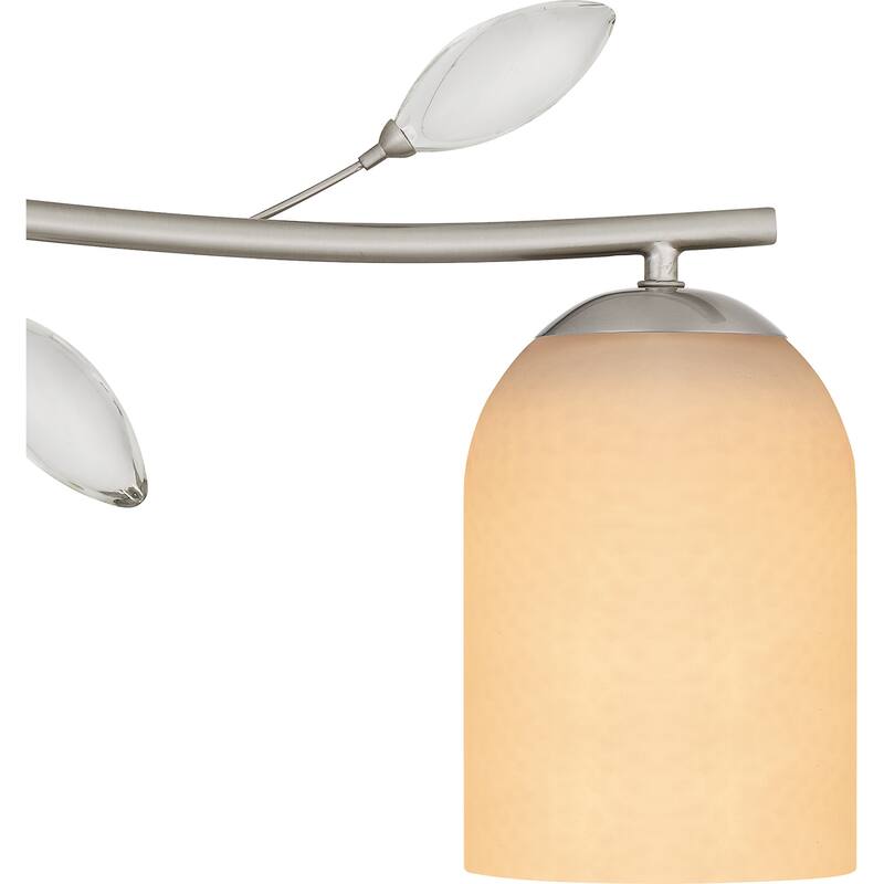 Ulysses 4-Light Brushed Nickel Bath Light