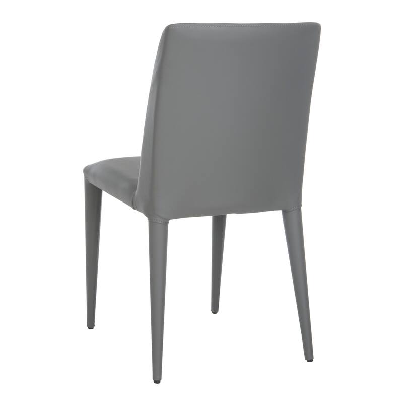 SAFAVIEH Shirlee Mid-Century Dining White Dining Chair (Set of 2) - 22.5" x 17.4" x 33.5" - 23Wx17Dx34H