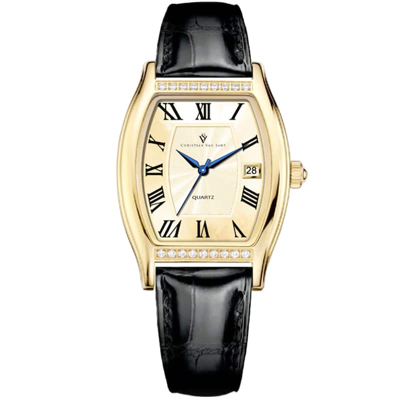 Christian Van Sant Women's Gemma Gold Dial Watch - CV2446 - 6 (36)