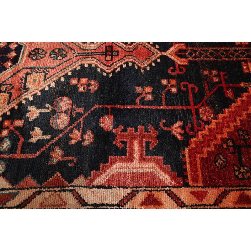 ECARPETGALLERY Hand-knotted Andelz Dark Navy Wool Rug - 3'8 x 6'2