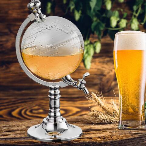 50 OZ Globe Liquor Dispenser Decanter Dispenser for Wine Drinks - 1.5L