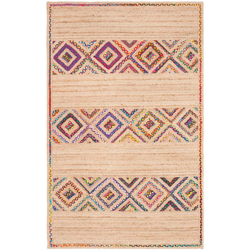 SAFAVIEH Handmade Natural Fiber Addyson Boho Jute Rug
