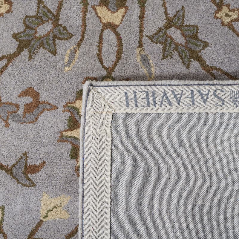 SAFAVIEH Handmade Heritage Scrollwork Traditional Oriental Wool Rug