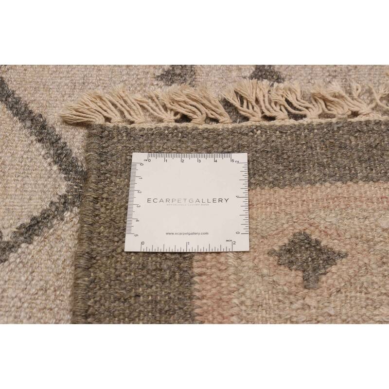 Ankara FW Beige Kilim 5'4" x 7'4" - 5'4 x 7'4
