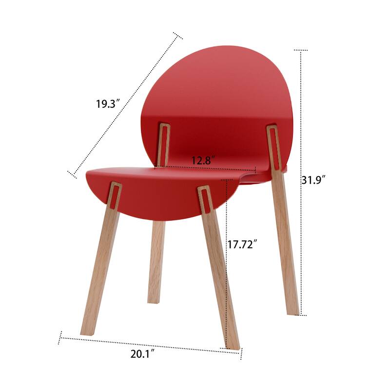 Stackable Set of 4 Waiting Room Reception Chairs Dining Side Chairs, For Reception Room Dining Room Living Room
