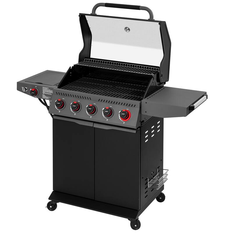 Royal Gourmet 5-Burner Gas Grill with Sear & Side Burner