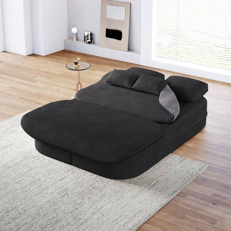Chenille Folding Mattress Sofa