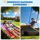 preview thumbnail 4 of 23, 700lb 60" Skycurve Platform Tree Swing, Swing Sets for Kids and Adults with 2 Hanging Straps