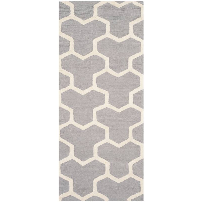 SAFAVIEH Handmade Cambridge Nevila Modern Moroccan Wool Rug