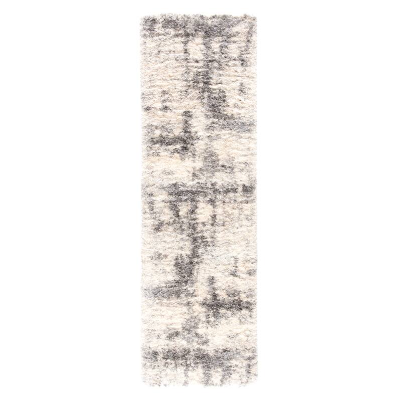 Serenade Abstract Ivory/ Light Gray Area Rug