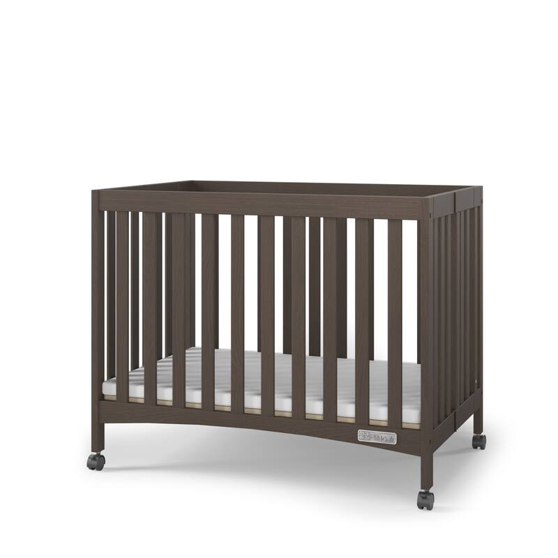 Forever Eclectic London Folding Mini Crib - 39.25" L x 25.25" W x 32" H
