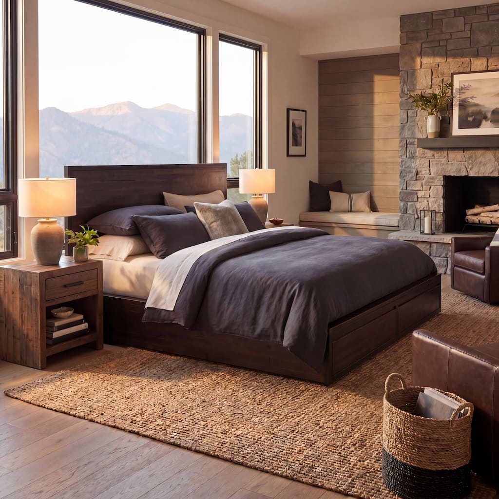 SAFAVIEH Couture Emmarose Storage Platform Bed