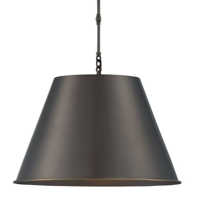 Savoy House 7-231-1 Alden Single Light 18" Wide Pendant - Old Bronze