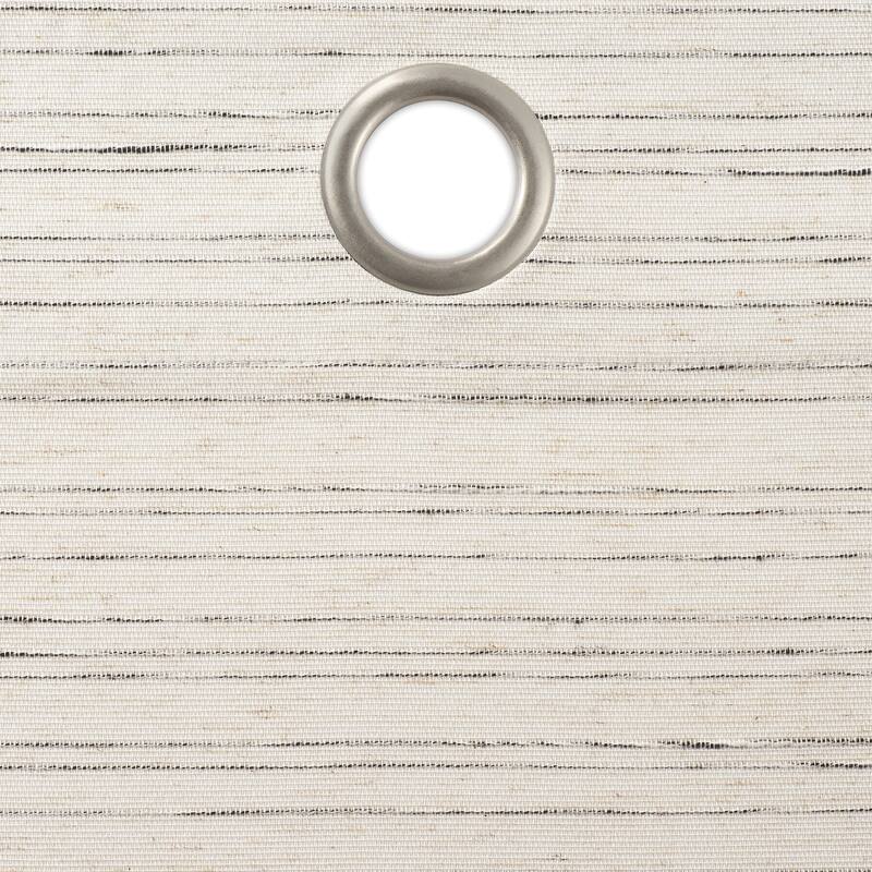 Eclipse Branson Magnitech 100% Blackout Curtain, Grommet Window Curtain Panel, Seamless Magnetic Closure (1 Panel)
