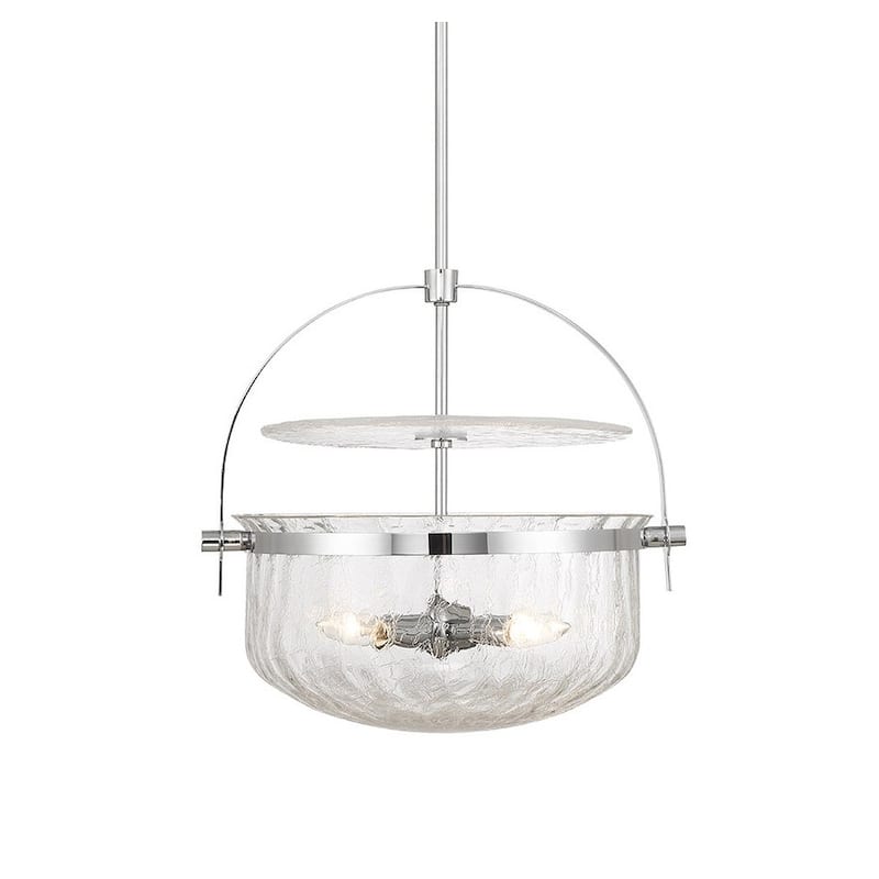 Savoy House 6-4723-4 Denmar 4 Light 18" Wide Pendant - Polished Chrome
