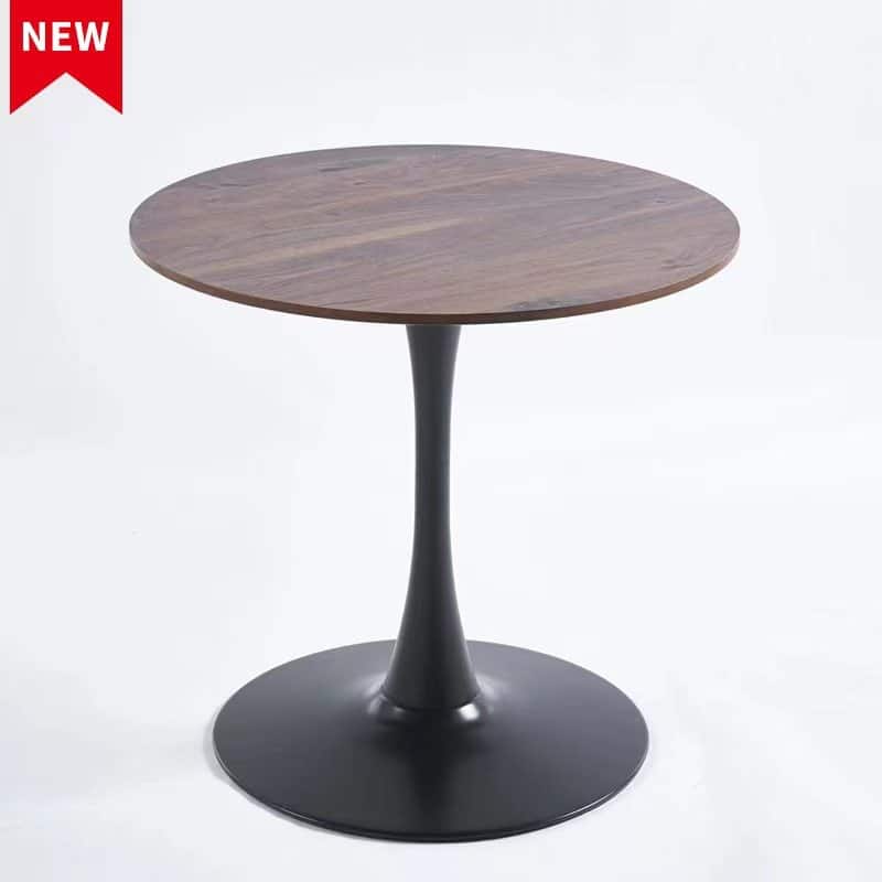 Special Dining Table with Wood dining table top and metal legs