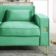 preview thumbnail 8 of 7, Classical American Velvet 3-Seater Sofa with Three Pillows