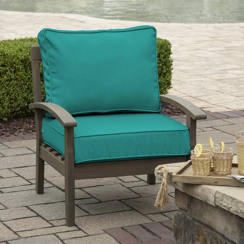 Arden Selections ProFoam Outdoor Plush Deep Seat Set