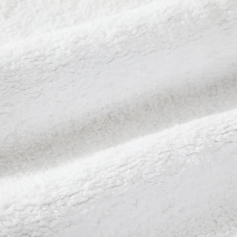 Becky Cameron 100% Cotton Reversible Solid Bath Mat