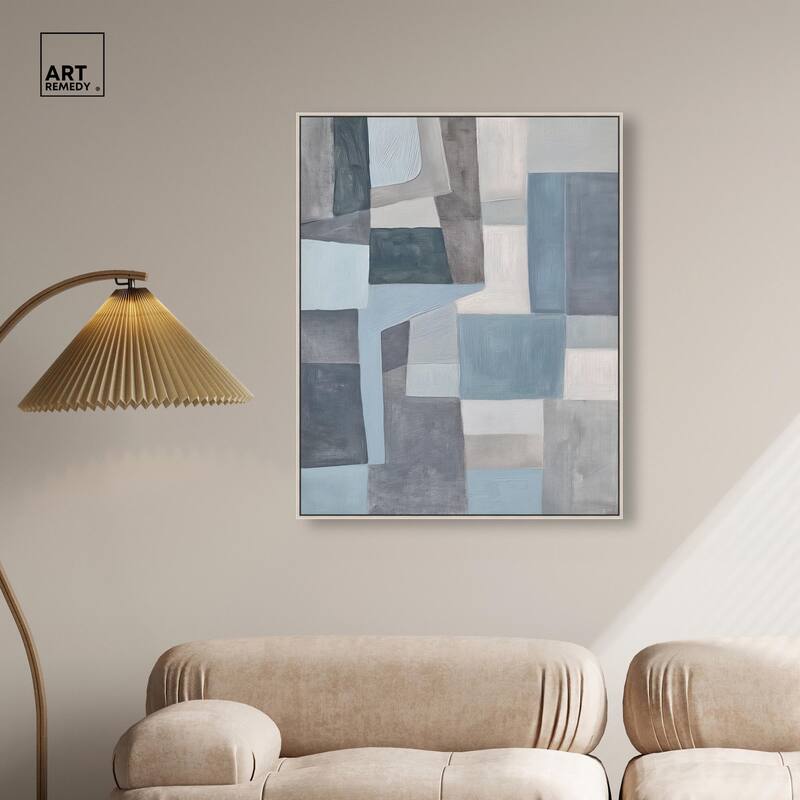 Tessellated Tones I Canvas by Art Remedy