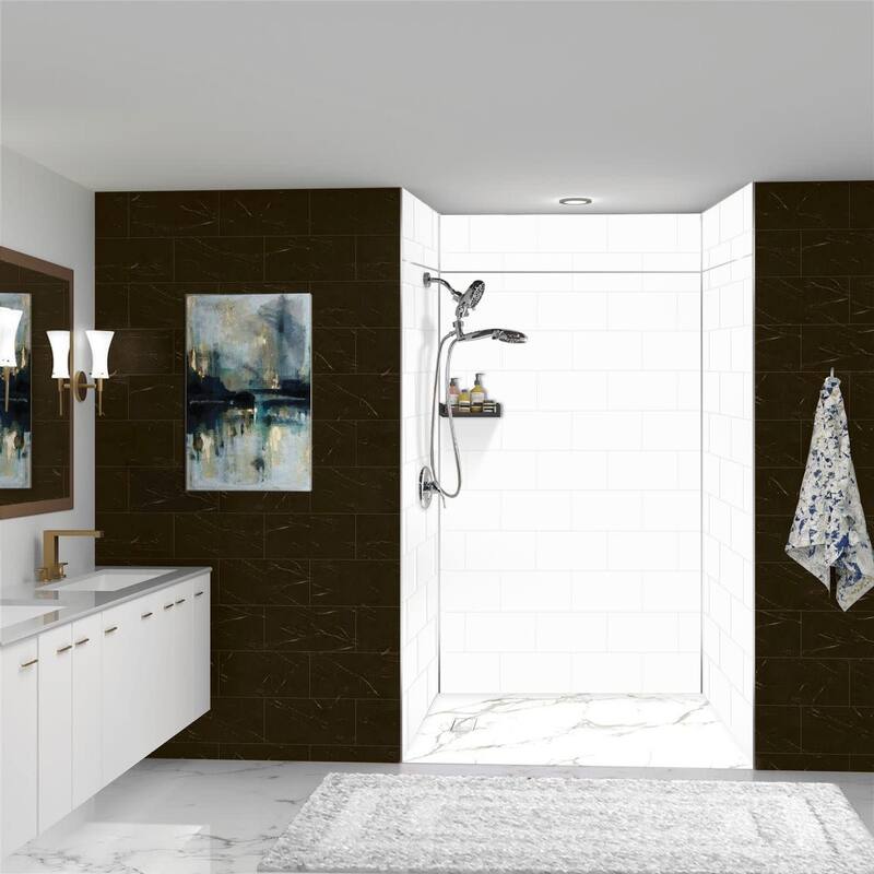 Transolid PWKX60368412 Prodigy 96" H x 60" W x 36" D Three Panel