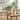 Plant Pot Set of 2 - Ceramic Floral Design, Footed, 6/8"