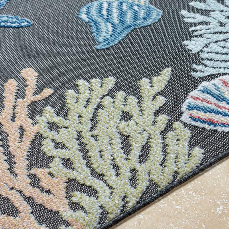 Livabliss Lakeside Coastal Indoor/Outdoor Area Rug